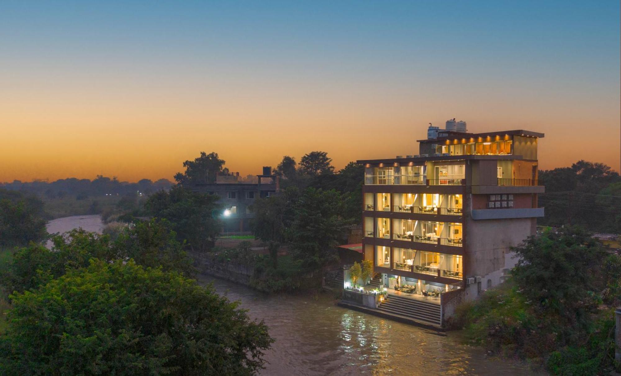 Sukoon By The Ganges - A Riverside Retreat Haridwār Exterior foto